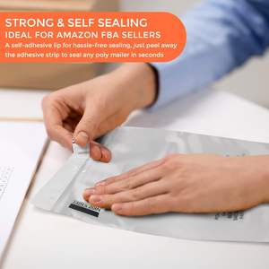 Poly Packers Warn beutel Klare Poly beutel mit Erstickung warnung mit dauerhaft starkem Klebstoff - Product Image 6