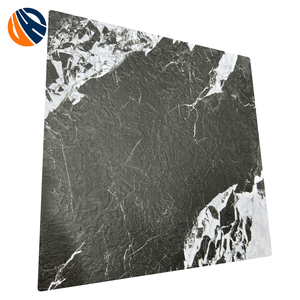 Panneau <span class=keywords><strong>mural</strong></span> commercial en PVC gaufré imperméable moderne, finition <span class=keywords><strong>ardoise</strong></span> 3D, ignifuge B1, pour hôtels et cuisines - Product Image 3