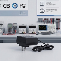 Adaptateur d'alimentation à découpage multifonction de haute qualité 12V 0.1A, 19V 1.89A, 24VDC 1.5A pour aspirateur robot