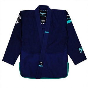 ชุดยิวยิตสูขายดี ชุดยิวยิตสูแบบสั่งทำพิเศษ 450GSM ผ้าเพิร์ลวีฟ ชุดคิโมโน BJJ ปักลายปะติด ชุดฝึกซ้อม - Product Image 4