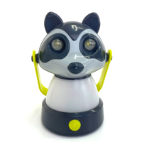 Source Fabricant Fox Design Étanche Portable En Plastique Renard Camping Lampe Led Lanterne Lumière Cadeau Promotionnel Lampe De Poche