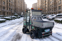 Nouvelle balayeuse à neige autoportée à essence avec pelle de poussée, composants principaux : moteur, engrenage, démarrage électrique, 1106 kg
