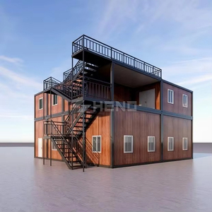 Casa Prefabricada Plegable de 2 Pisos a Precio Económico, Mini Villa Modular de Lujo Lista para Habitar con Dormitorio - Product Image 4