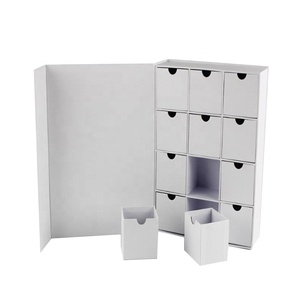 Custom empty handmade gift packaging boxes paper <strong>advent</strong> <strong>calendar</strong> <strong>tea</strong> - Product Image 3