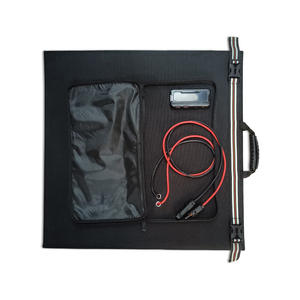 แผงโซลาร์เซลล์18V 160W พร้อมกระเป๋าพลังงานแสงอาทิตย์โมโนแบบพกพาสำหรับการตั้งแคมป์และชุดจ่ายไฟ RV - Product Image 2