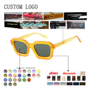 Unisex Rectangle <b>Sunglasses</b> Full Rim Black <b>Frame</b> UV400 Protection Adult Casual Style - Product Image 2