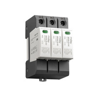 Mday T1 + T2 MDH6.25 3P 1000V 20KA DC SPD Parafoudres pour systèmes solaires de protection contre la foudre 20KA DC Types de parafoudres