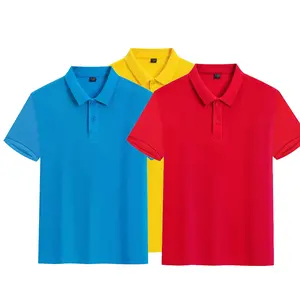 Vente en gros d'uniformes scolaires T-shirts polo vintage pour enfants, garçons et filles, logo personnalisé vierge