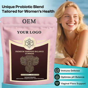 Vrouwelijke Premium PH-balans Gummies Private Label Vrouwen Wellness Boost Immuniteit Hawaiiaanse Ananas Vaginale Gezondheid Gummies - Product Image 4