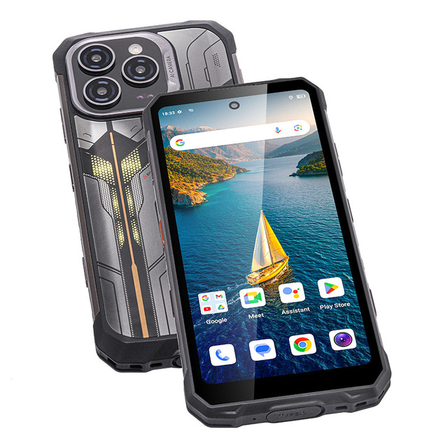 6.8 Inch HD LCD Octa Core Android 14 Unlocked 4G Global Version NFC IP68 Waterproof Rugged Gaming Smartphones 7000mAh Battery