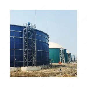 Paper Industry effluent treatment Plant WS brand enamel tank glass fused steel tanks water tank truck price in kenya