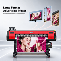 Impresora Digital Eco Solvente de Alta Precisión de 1.6m, 1.8m, 3.2m, 4 Colores, para Impresión de Vinilos, Calcomanías y Obras de Arte en Lienzo