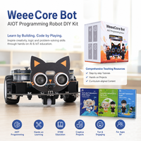WeeeCore Bot, Juguete Innovador de Aprendizaje de Codificación con IA e IoT, con ESP32, Educación STEM, Robot de Dibujo, Control por Voz, Compatible con Scratch y Python