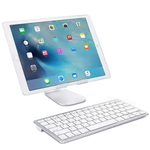 2022 IOS Teclado แป้นพิมพ์แล็ปท็อปคอมพิวเตอร์ไร้สาย78ปุ่มโลหะอลูมิเนียมอัลลอยด์สำหรับ Apple Imac