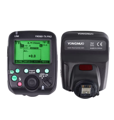 Yongnuo YN560-TX PRO 2.4G TTL HSS Wireless Flash Trigger Transmitter for Canon for Nikon for Sony YN200 YN560IV YN968 Speedlite