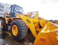 Chargeuse sur pneus CAT 966h d'occasion, chargeuse sur pneus avant 966H, chargeuse sur pneus Caterpillar de 6 tonnes avec moteur Cat