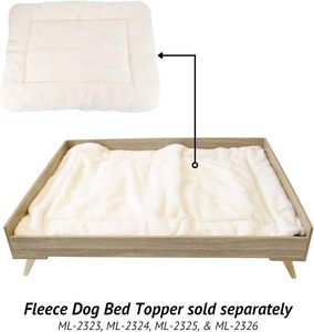 Wholesale New Fashion Cartoon Style Indoor Wooden Dog Bed Pet Furniture with Cushion for Play Supplies for Bed Cave - Product Image 4