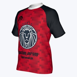 Maillots de football surdimensionnés personnalisables en coton avec logo pour homme - Product Image 4