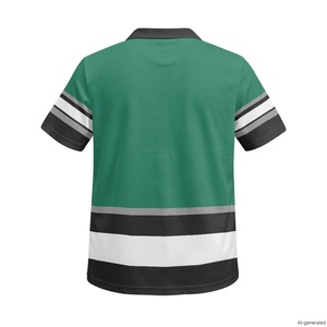 Nouvelles tenues de hockey sur glace en fibre de polyester 2026 avec caractéristiques imperméables, antibactériennes et respirantes, personnalisables avec le nom de l'équipe - Product Image 4