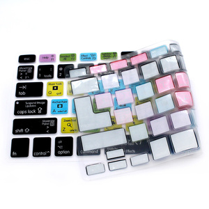 Atajos de teclado piel funcional funda de silicona española para macbook pro 13 pulgadas para <span class=keywords><strong>adobe</strong></span> after <span class=keywords><strong>effects</strong></span> - Product Image 2