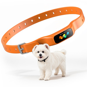 Collier anti-aboiement intelligent pour chiens, dispositif d'entraînement électronique étanche avec contrôle de la sensibilité, contrôle des aboiements, autonomie de la batterie de 1 an - Product Image 1
