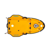 Sondeur de profondeur numérique portable monocanal Apache4 OEM étanche IP67 pour relevés sous-marins de navires sans pilote avec vidéo 360°