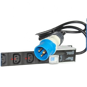 Giá đỡ PDU 8 cách IEC C13 PDU + 16A commando công nghiệp cắm 1U 19 "Đơn vị phân phối điện - Product Image 6