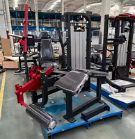 Machine de musculation commerciale pour l'entraînement des jambes, équipement de fitness pour soulevé de jambes couché, machine à soulever les jambes à charge par broches