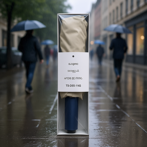 Ombrello Elogmo TS-D55-1NS a 8 Stecche in Nylon con Apertura Manuale per Protezione da Sole e Pioggia - Product Image 2