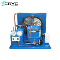 Unité de condensation industrielle de type ouvert avec compresseur scroll et moteur pour un fonctionnement écologique stable et des performances durables