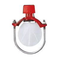 Tête de sprinkler droit globe en laiton 1/2" NPT K5.6, adaptée aux feux A et B, équipement incendie à installation simple