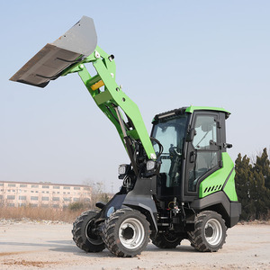 Chargeuse sur pneus électrique EVERUN ERW1525E de 1,5 tonne, batterie LFP 64V, certifiée CE/EPA, chargeuse compacte articulée 4x4 pour l'agriculture et la construction - Product Image 6