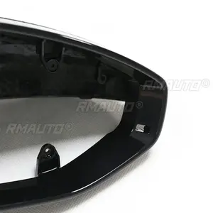 Coques de rétroviseurs latéraux en fibre de carbone sèche pour Audi A6 C8 S6 RS6 A7 S7 RS7 Modèle LHD 2019-IN - Product Image 6