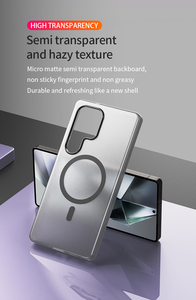 Coque de téléphone magnétique antichoc mate pour Samsung S26, étui de protection en TPU PC anti-rayures pour Galaxy S26 Ultra - Product Image 3