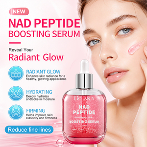 Sérum Peptidique NAD, Sérum Visage Riche en <span class=keywords><strong>Niacinamide</strong></span>, Éclaircissant et Raffermissant, Absorption Rapide, Hydratant, Flacon compte-gouttes 30ml, OEM - Product Image 3