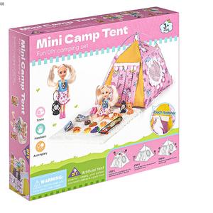 <strong>Plastic</strong> Pretend Baby <strong>Doll</strong> Beautiful Fashionable Simulation Diy <strong>Small</strong> <strong>Doll</strong> House Camp Tent - Product Image 5