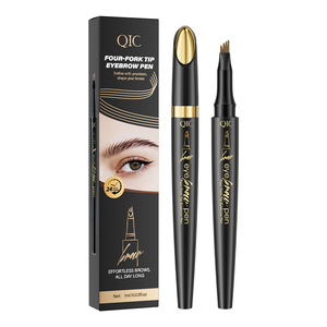 Lápiz de Cejas de 4 Puntas, 5 Colores, Lápiz Líquido para Cejas Marrón Oscuro, Lápiz de Cejas Microblading, Lápiz de Cejas Impermeable, Cosméticos - Product Image 5