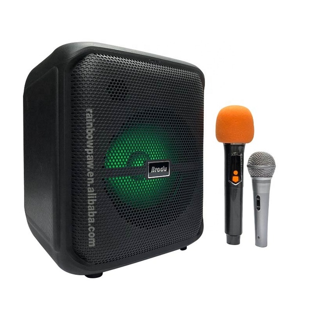 Bt Speaker Bts-1740 Newest Product Hot Sale Professional Portable Wireless 8 Inch Speaker Manufacturer Outdoor Karaoke Speaker