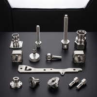Composants robotiques en acier inoxydable et aluminium de qualité OEM, pièces usinées CNC résistantes à la corrosion