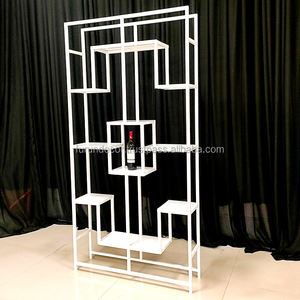 FURUN New Arrival Wedding Flower Stand Square-shaped Home Decorative Wine & Party Ceremony Background Stand - Product Image 5