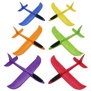 Máy bay mô hình bọt xốp 44CM 48CM, trò chơi bay máy bay mini, máy bay ném bọt xốp, đồ chơi máy bay thể thao ngoài trời vui nhộn - Product Image 3