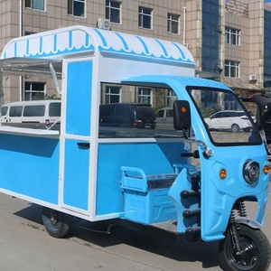 Triciclo Eléctrico Mini Personalizado 48V/60V 1.5-3KW con Batería de Litio/Plomo-Ácido, Vehículo de Baja Velocidad para Adultos, Ideal para Venta Ambulante - Product Image 1