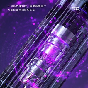 Electric Mosquito Killer Lamp Led Ultraviolet Light Rechargeable Indoor Outdoor Use 9.5X38.9 Cm Non Toxic Spring 2026 - Product Image 4