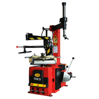 Machine combinée pneumatique automatique de changement et d'équilibrage de pneus de voiture 110V 220V 503+ avec bras auxiliaire, diamètre de roue max. 1040 mm, moteur 1,1 kW