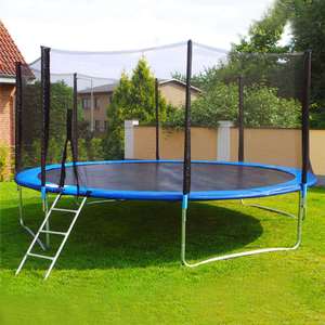 Trampolines pour enfants ZJFIT P-21 pour adultes avec filet de sécurité rond de 10 pieds, utilisation commerciale et domestique - Product Image 2