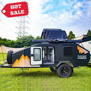 Ecocampor 2 y 3 litera <span class=keywords><strong>nueva</strong></span> caravana en forma de lágrima <span class=keywords><strong>barata</strong></span> <span class=keywords><strong>Camper</strong></span> todoterreno con ducha y WC fabricantes para la venta - Product Image 2
