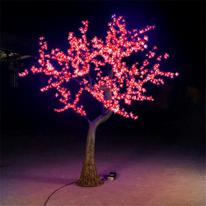 Arbre à fleurs de cerisier décoratif lumineux pour les places commerciales, les hôtels, les centres de villégiature, les centres commerciaux et les installations photo de mariage - Product Image 1