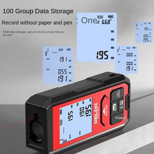 Delixi DLX-MD télé<span class=keywords><strong>m</strong></span>ètre <span class=keywords><strong>laser</strong></span> portable de qualité industrielle 50m-120m règle de mesure de distance infrarouge de haute précision étanche - Product Image 2