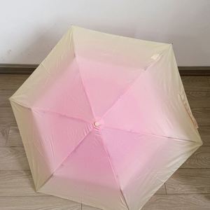 Parapluie pliant ultra-léger 3 sections rose moderne 2026, protection UV, design coréen léger en forme de crayon - Product Image 1