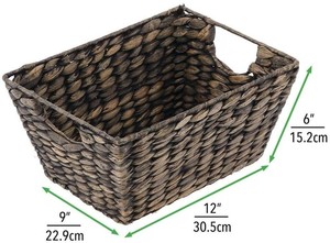 Wicker Woven Garden Basket衣類用の積み重ね可能なバスケット新しい生まれたギフト格安ハンパー手織りラタン収納バスケット、 - Product Image 2